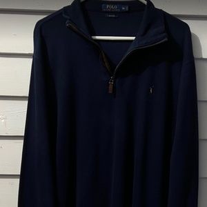 Mens Navy Blue POLO RALPH LAUREN Zip Up
